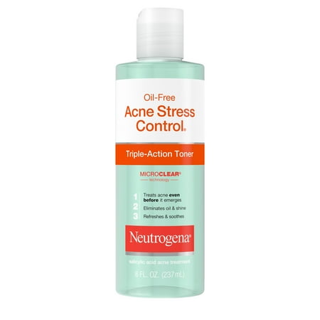 Neutrogena Acne-Fighting Facial Toner with 2% Salicylic Acid, 8 fl. oz