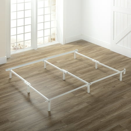 Zinus 7" Compack® Metal Bed Frame, White, Full