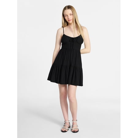No Boundaries Tiered Mini Dress, Women's & Women's Plus XXS-4X
