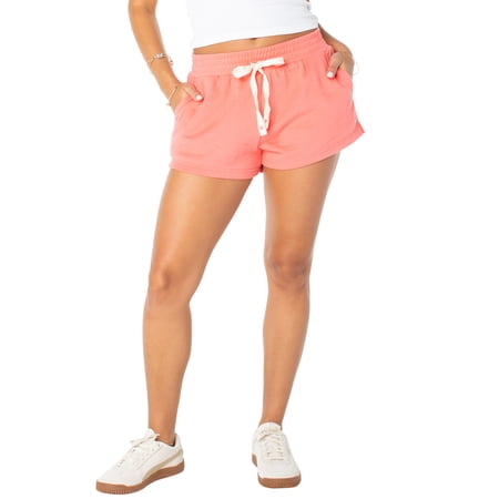 Celebrity Pink Women's and Women's Plus French Terry Sweatshort, Sizes XS-4X