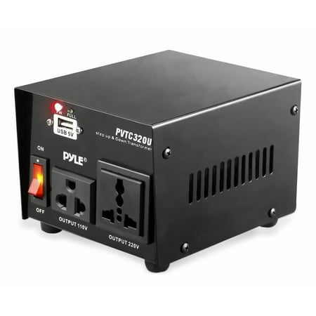 Pyle PVTC320U Step Up & Step Down 500 W Power Supply Voltage Converter