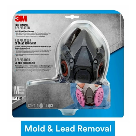 RESPIRATOR MOLD/PAINT MED 6297