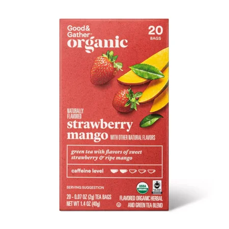 Organic Strawberry Mango Green Tea - 20ct - Good & Gather&trade;