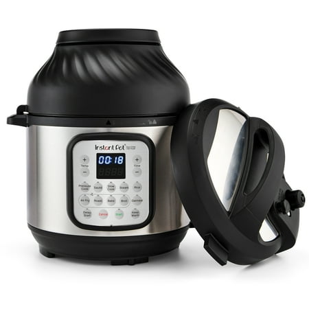 Instant Pot® 6 Quart Duo Crisp™ + Air Fryer 9-in-1 Roast, Bake, Dehydrate, Slow Cook, Rice Cooker, and more