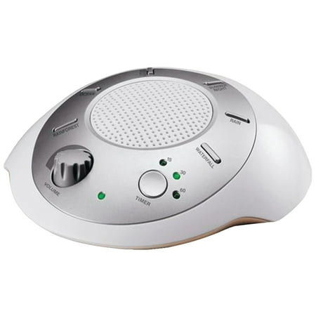 Homedics Sound Spa and White Noise  Machine, 6 Relaxing Nature Sounds, Sound Therapy for Home, Office, Nursery