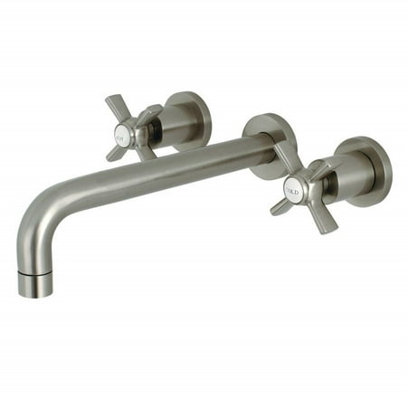 Kingston Brass Millennium Double Handle Wall Mounted Tub Only Faucet