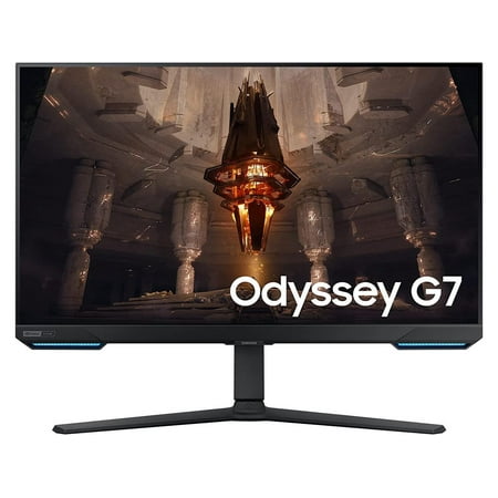 SAMSUNG Odyssey LS28BG702ENXGO G70B 28u0022 UHD 4K IPS 144 Hz 1ms with G-Sync Gaming Monitor Built-in Speakers Gaming Monitor