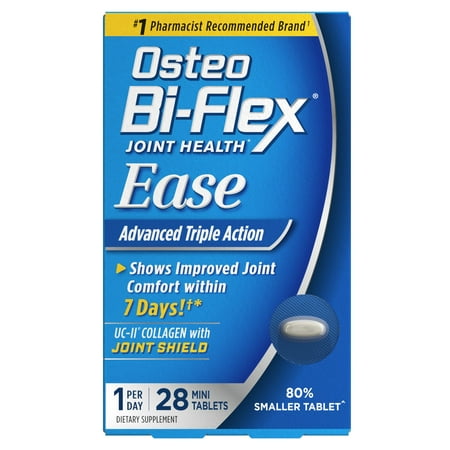 Osteo Bi-Flex Ease with Vitamin D, Joint Health Supplements, Mini-Tablets, 28 Count