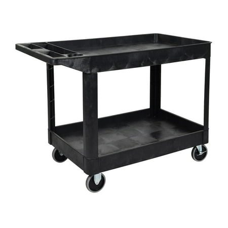 Two-Shelf Heavy-Duty Utility Cart