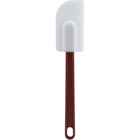Winco Rubber Spatula, 10", Red