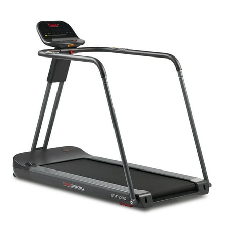 Sunny Health &#38; Fitness Endurance Cardio Wide Treadmill with Handrails and Bluetooth