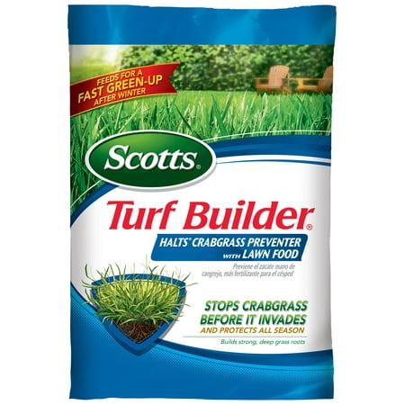 Scotts Turf Builder, Halts Crabgrass Preventer with Lawn Food, 5,000 sq. ft.