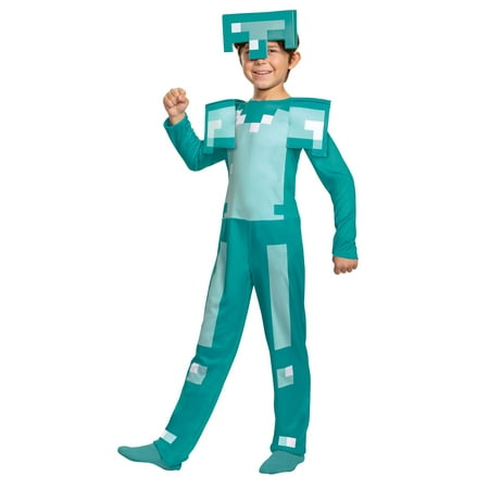 Minecraft Armor Boys' Jumpsuit Costume