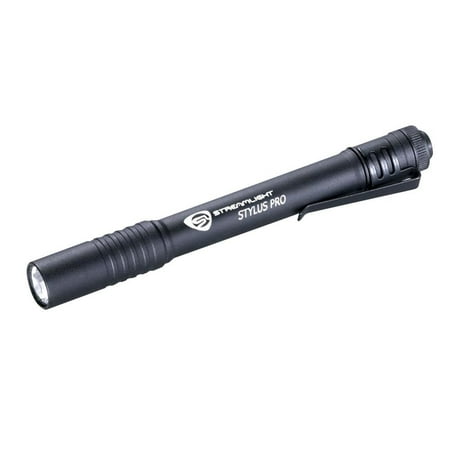 Streamlight 66118 Stylus Pro Black Penlight with White LED
