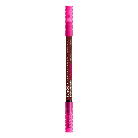 NYX Professional Makeup Brow Powder Louder, Brow Pencil, Black Cherry, 1 Count, Black Cherry, 0.04 oz