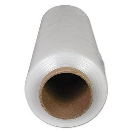 Universal High-Performance Handwrap Film, 18" x 1500ft, 12mic (47-Gauge), Clear, 4/Carton -UNV64718
