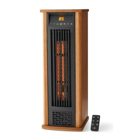 Mainstays Infrared Quartz Wood Pedestal 1500W Heater,Indoor,Light Wood  Finish,DF1903 – BrickSeek