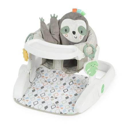 Ingenuity Prop Spot Learn-to-Sit Floor Seat for Baby, Unisex, For Ages 4-12 Months - Loni