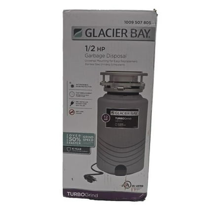 Glacier Bay TurboGrind 1/2hp Garbage Disposal