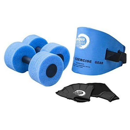 Aqua Fitness Exercise Set - 6 Piece Color Assorted
