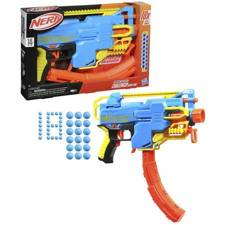 Nerf Rival Challenger MXXIV 1200 Motorized Electronic Ball Dart Blaster,18 Darts, Christmas Gifts for Teens, Ages 14+