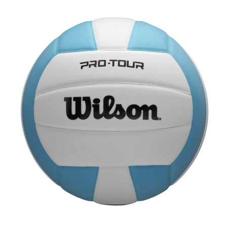 Wilson Pro Tour Indoor Volleyball - Blue/White, Official Size