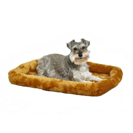 MidWest QuietTime Pet Bed & Dog Crate Mat, Cinnamon 30u0022