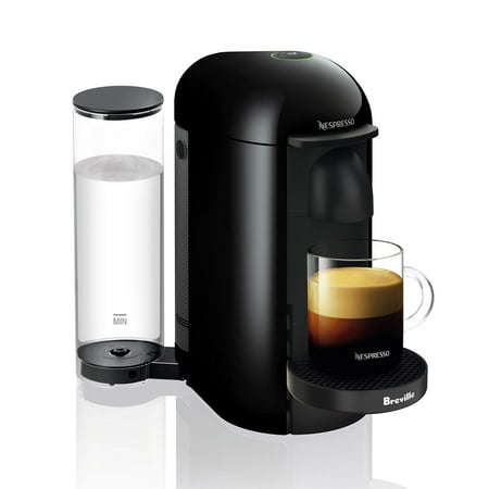 Nespresso BNV420IBL VertuoPlus Espresso Machine by Breville, Ink Black