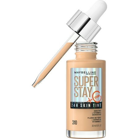 Maybelline Super Stay Super Stay Up to 24HR Skin Tint with Vitamin C, 310, 1 fl oz