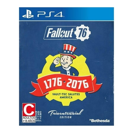 Fallout 76 Tricentennial Edition, Bethesda Softworks, PlayStation 4, 093155173118