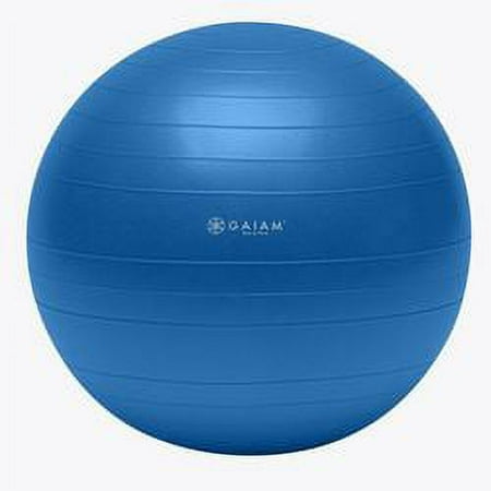 Gaiam Total Body Balance Ball Kit, Blue, 65cm