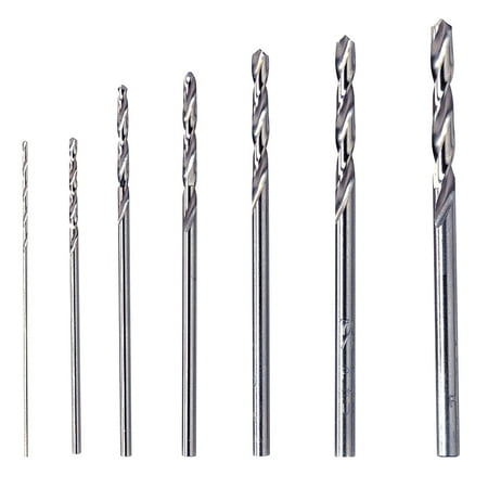 Dremel 628-03 Multipurpose High Speed Precision Steel Rotary Accessories Drill Bit Set, 7 Pieces