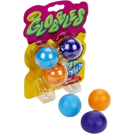 Crayola 3ct Globbles, Fidget Toy for Kids