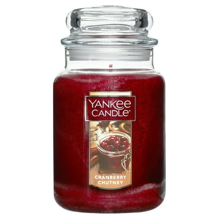 Yankee Candle Cranberry Chutney - 22 oz Original Large Jar Scented Candle