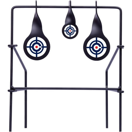 Crosman Steel Spinning Target, Use .177 and .22 Cal Pellets, 1.6 lbs.