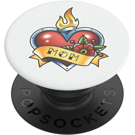 PopSockets Grip with Swappable Top for Cell Phones, PopGrip Mama