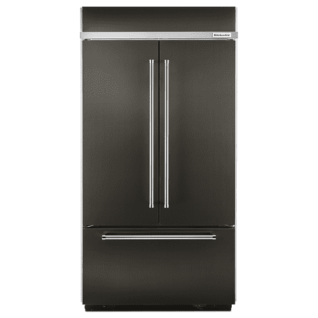 KITCHENAID KBFN502EBS french door built in refrigerator