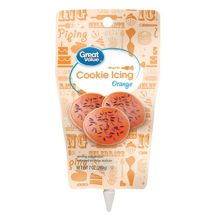 Great Value Orange Cookie Icing, 7 oz – Walmart Inventory Checker ...
