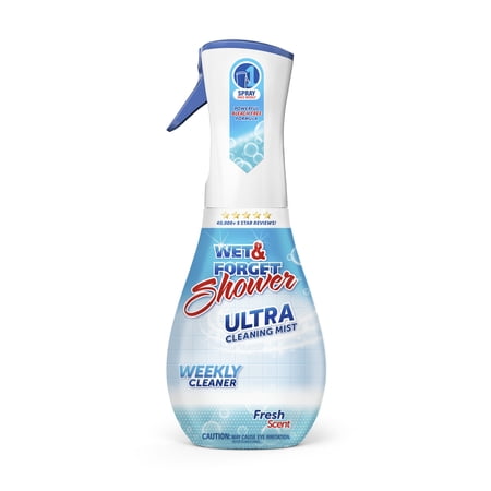 Wet & Forget Shower Ultra Cleaning Mist, Fresh Scent, 16.9 fl oz