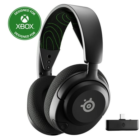 SteelSeries Arctis Nova 5X Wireless Gaming Headset — Xbox, PC, PlayStation, Nintendo Switch, Mobile - Black - USB C