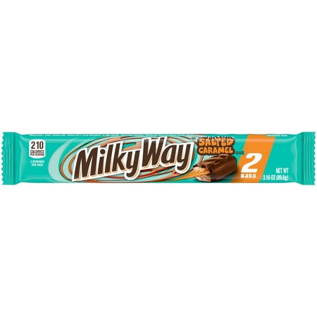 Milky Way Salted Caramel Chocolate Candy Bar, Share Size - 3.16 oz