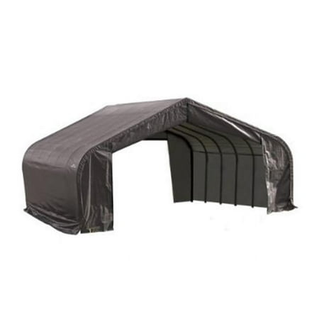 Shelterlogic 22' x 28' x12' Peak Style Shelter, Gray