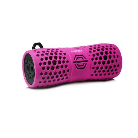Sp353 Bluetooth Sylvania SP353 Water Resistant Rugged Bluetooth Speaker - Black/Pink ...