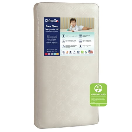 Kolcraft Pure Sleep Therapeutic 150 Baby Crib/Toddler Mattress