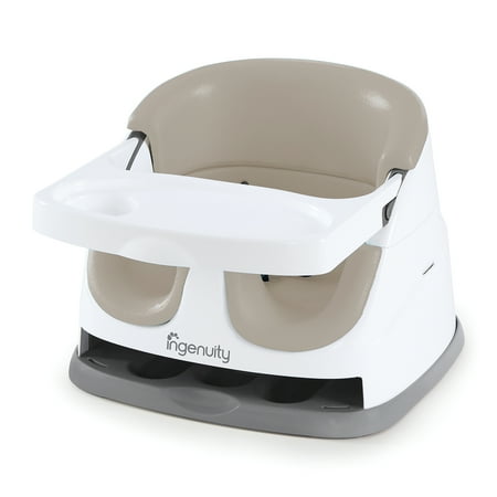 Ingenuity Baby Base 2-in-1 Booster Feeding Seat - Cashmere Tan
