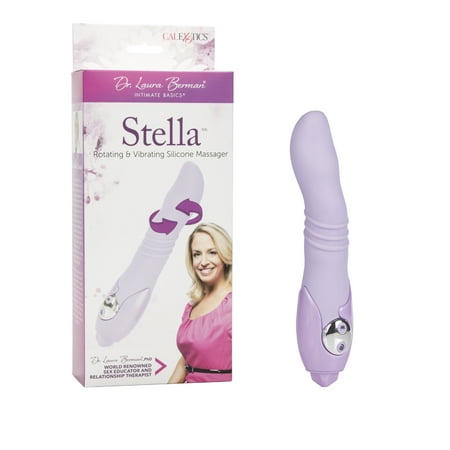 CalExotics Dr. Laura Berman Stella 5-Function Ultra Rotating Vibrating  Luxurious Silicone Massager Vibrator  BrickSeek