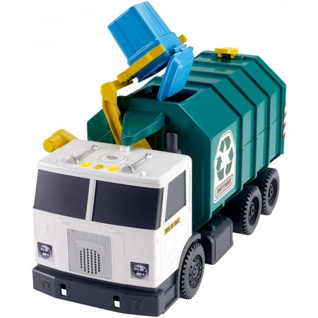 Matchbox Garbage Large-scale Recycling Truck, 15"