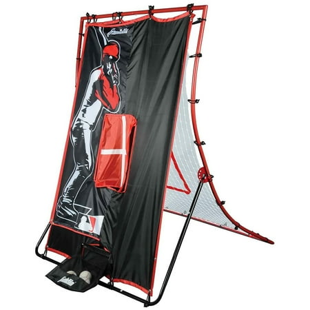 Franklin Sports 2-in-1 Baseball Pitchback Target + Rebounder Net - 68"