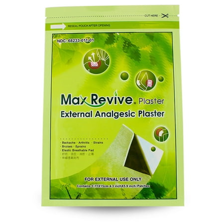 Max Revive External Analgesic Plaster (Contains 3 patches)