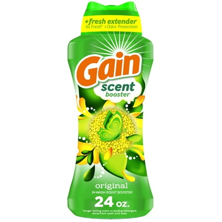 Gain Fireworks In-Wash Scent Booster Laundry Beads, Original Scent, 24 oz